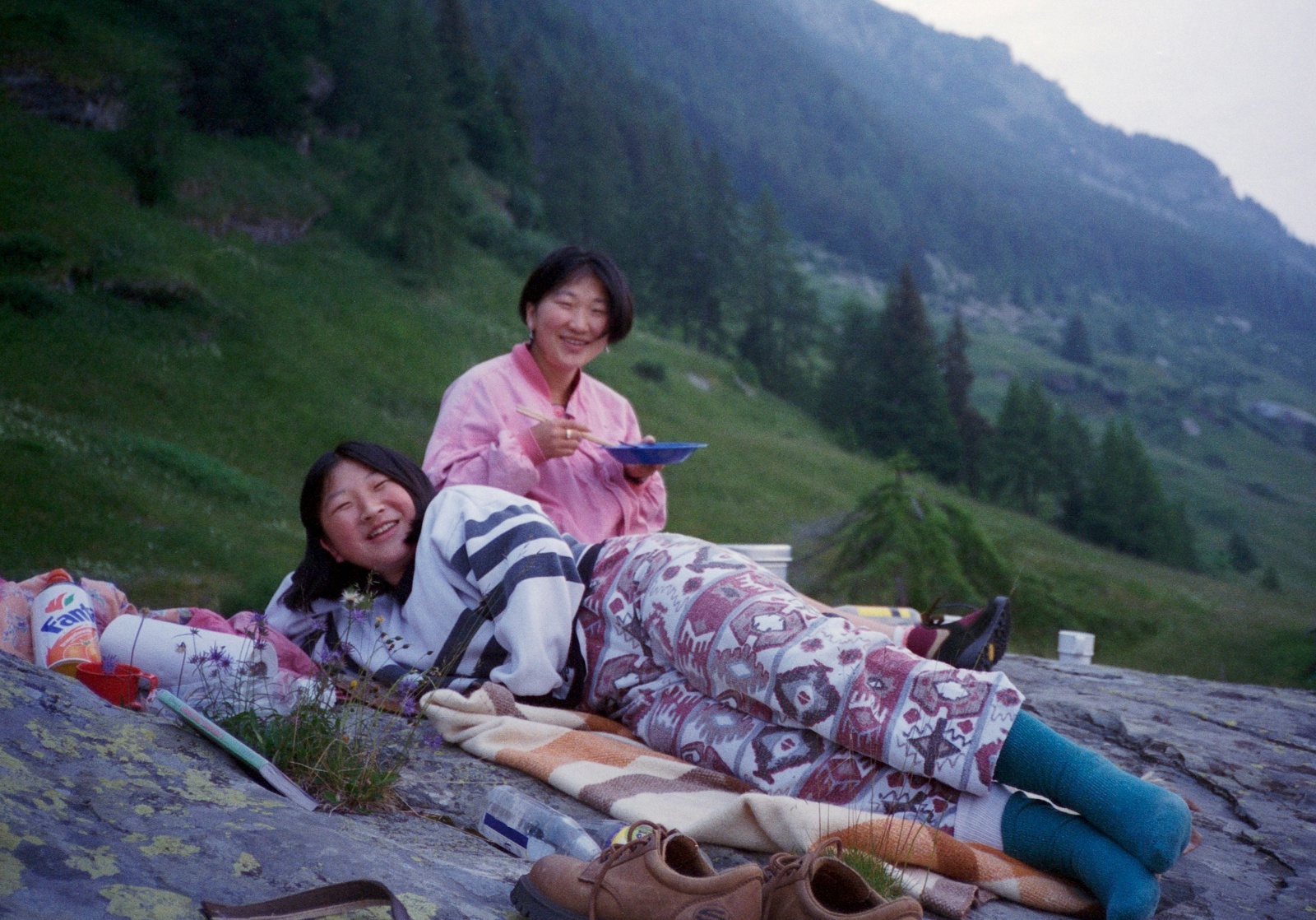 Overnatning i Alperne